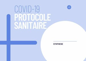 SYNTHESE DES PROTOCOLES SANITAIRES EN COURS 